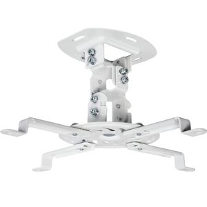 White projector ceiling mount